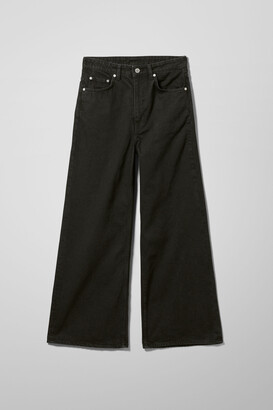 Weekday Ace High Wide Jeans - Black