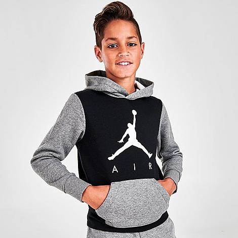 air jordan color block hoodie