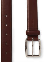 Thumbnail for your product : Polo Ralph Lauren 3cm Dark-Brown Leather Belt