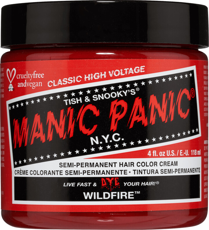 Manic Panic Wildfire Semi Permanent Cream Hair Color 4 oz