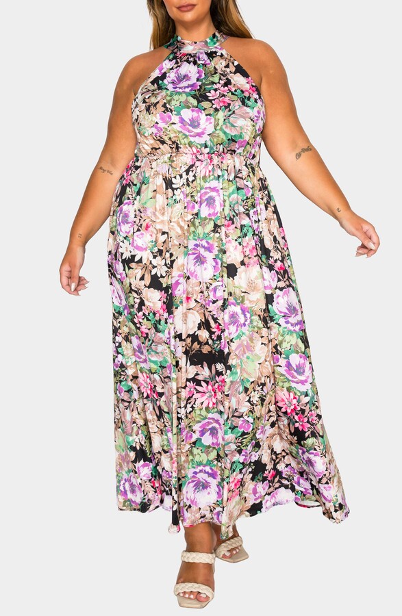 L I V D Bryony Floral Print Sleeveless Dress