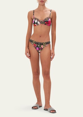 Camilla Reservation for Love Paneled Bikini Top