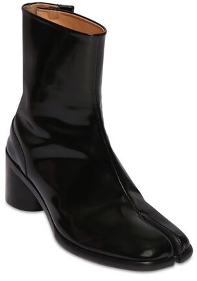Maison Margiela 60mm Brushed Leather Ankle Boots