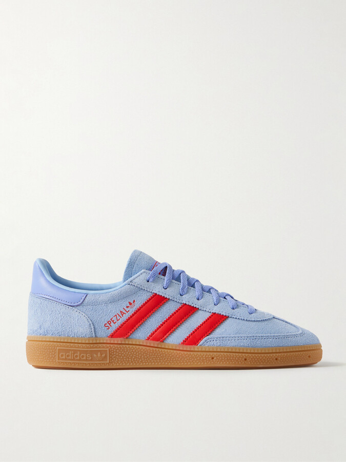 Handball Spezial Leather-Trimmed Suede Sneakers