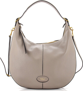 Buy Pre-Owned MULBERRY Chestnut Grained Leather Hobo Bag