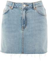Thumbnail for your product : Topshop PETITE High Waisted Denim Skirt