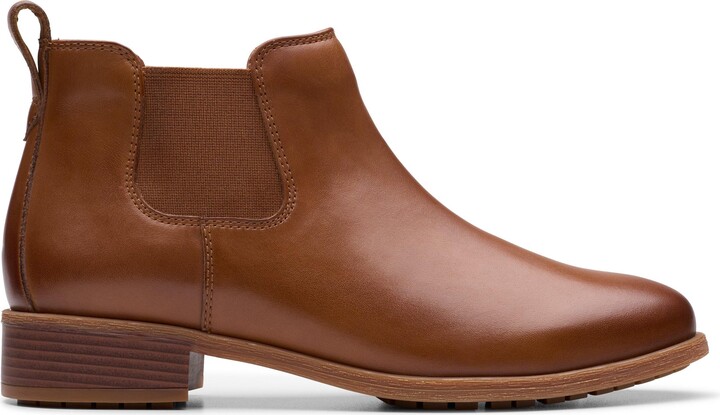 Yellow Gabor Maeve Ladies Chelsea Boots Leather Wide Fit Ankle - Main Image