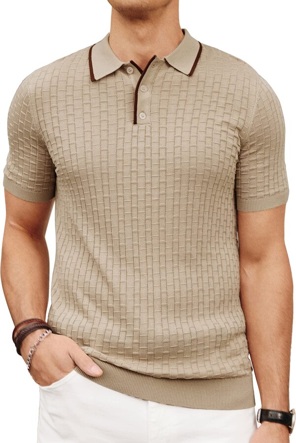 Short Sleeve Wrinkle Polo Shirt ShopStyle UK