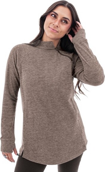 Aventura Clothing AventuraClothingWomen'sMcKennaTunic-BlackCoffee,SizeSmall