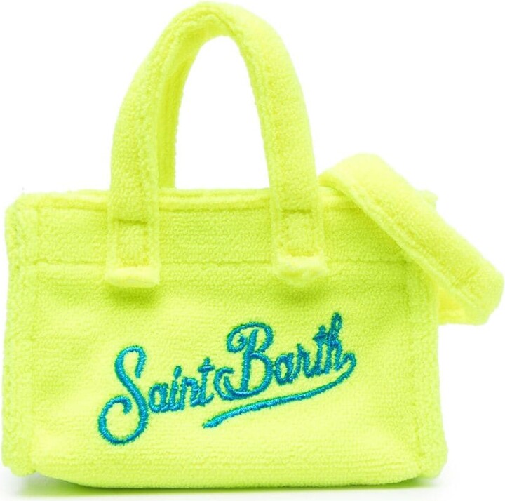 MC2 Saint Barth Kids logo-print Striped Tote Bag - Farfetch