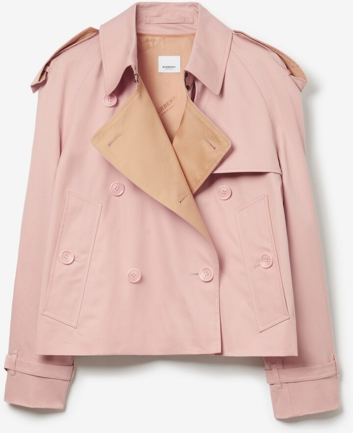 Womens Pink Trench Coat | ShopStyle