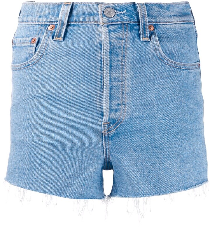 levi shorts sale womens