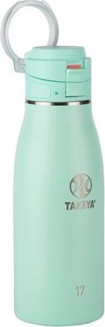 Takeya USA Inc. Takeya Traveler Insulated Travel Mug, Leak Proof Lid, 17 Ounce, Aqua