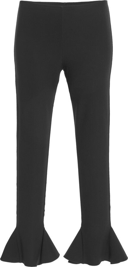 Nensi Dojaka Cropped Flared Trousers