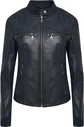 size 18 real leather jacket
