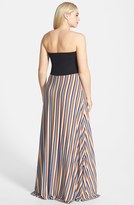 Thumbnail for your product : Nordstrom FELICITY & COCO Stripe Strapless Maxi Dress (Plus Size Exclusive)