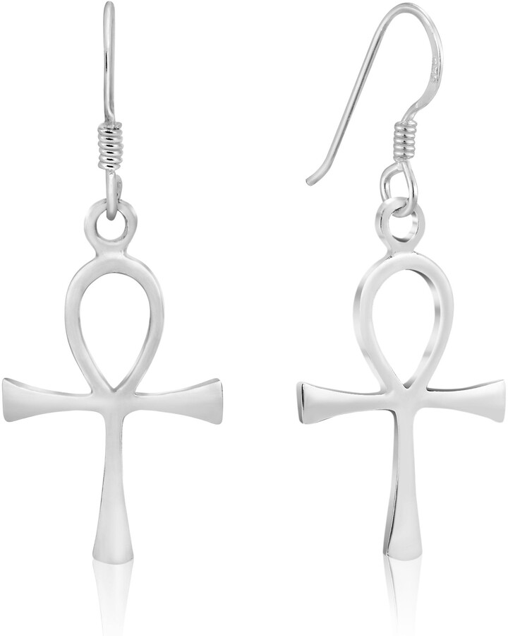 Dangling Cross Earrings | Shop the world's largest collection of 