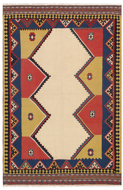 Anatolian Vintage Hand-Knotted Wool Turkish Rug