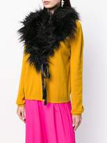 Thumbnail for your product : Blugirl faux-fur collar