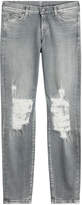 Thumbnail for your product : 7 For All Mankind Distressed Skinny Jeans