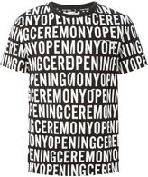 Thumbnail for your product : Opening Ceremony all-over logo print T-shirt
