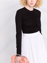 Thumbnail for your product : Karl Lagerfeld Paris Ruched-Design Top