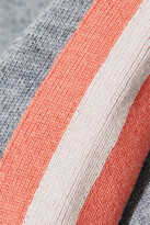 Thumbnail for your product : Chinti and Parker Striped Wool And Cashmere-blend Hoodie