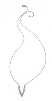 Thumbnail for your product : Rebecca Minkoff V Long Pendant Necklace