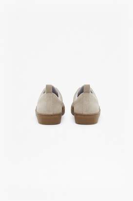 French Connection Sara Clean Suede Slip On Trainers