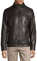 Thumbnail for your product : Calvin Klein Faux Fur-Lined Faux Leather Jacket