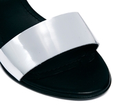 Thumbnail for your product : Won Hundred Kanilla Black/Silver Block Heel Sandals