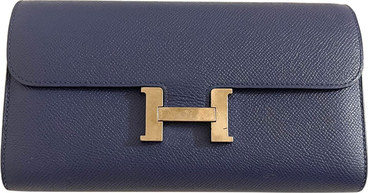 Hermes Constance Long To Go leather wallet - ShopStyle