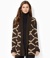 Thumbnail for your product : Lauren Ralph Lauren Diamond-Patterned Sweater