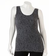 Thumbnail for your product : Cuddl Duds softwear + stretch reversible tank - women's plus