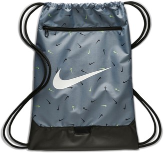 nike floral drawstring bag