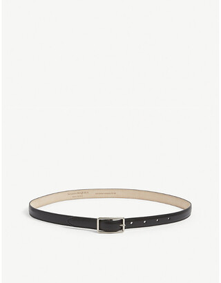 Alexander McQueen Thin leather belt