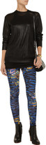 Thumbnail for your product : McQ Floral-printed stretch-jersey leggings