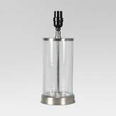 Thumbnail for your product : Threshold Glass Fillable Lamp Base Small - Clear (Includes CFL Bulb)