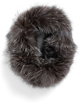 Dena Women's Genuine Fox Fur Cowl Collar