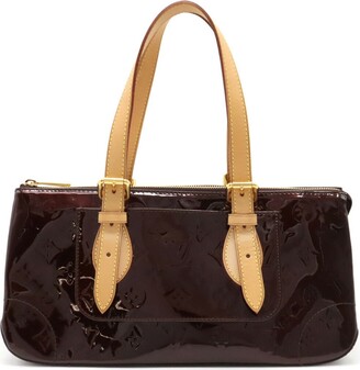 Brentwood patent leather tote Louis Vuitton Purple in Patent