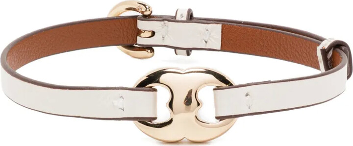 Tory Burch Gemini leather bracelet