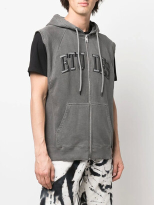 Etudes Studio Logo-Embroidered Organic Cotton Hoodie - ShopStyle