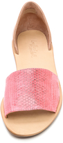 Thumbnail for your product : Loeffler Randall Sawyer Snake Flat Sandals