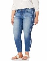 Thumbnail for your product : SLINK Jeans Women's Plus Size Tux Denim Ankle