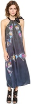 Thumbnail for your product : Cynthia Rowley Side Tie Maxi Dress