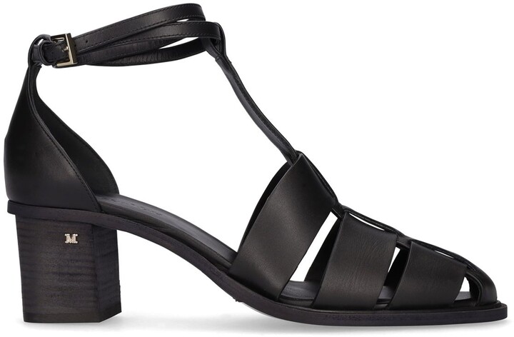 Max Mara Black Women's Sandals | Shop the world's largest 