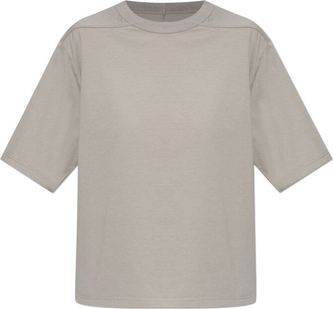 Rick Owens Short Sleeved Crewneck T-Shirt