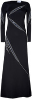 Thumbnail for your product : Emilio Pucci Black Silk Crystal Embellished Evening Gown