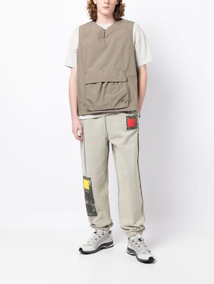 A-Cold-Wall* Cubist patch embroidered track pants