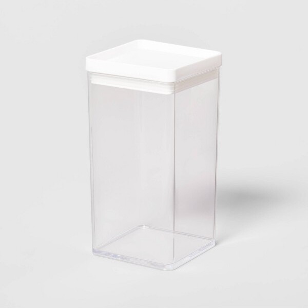 Small 4 X 4 X 2 Plastic Organizer Tray Clear - Brightroom™ : Target